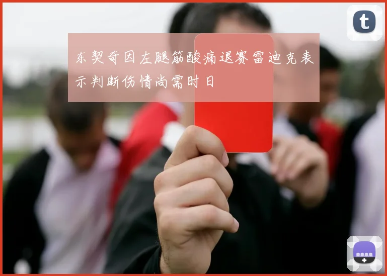 东契奇因左腿筋酸痛退赛雷迪克表示判断伤情尚需时日